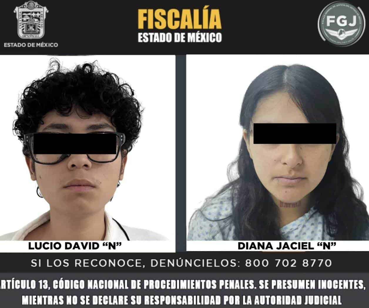 Aprehenden a padres del bebe abandonado en el Edomex