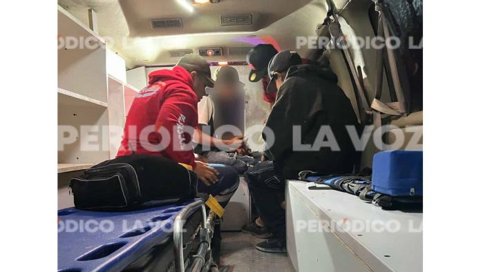 Estampan moto contra camioneta