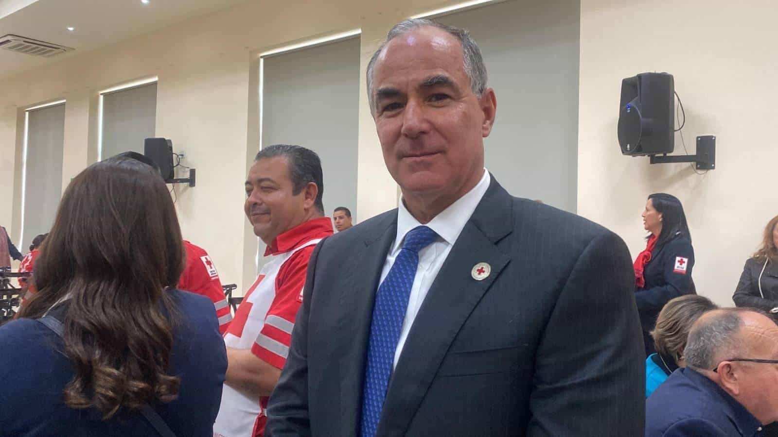 El delegado estatal reconoció que se requiere de una inversión “macro” para la Cruz Roja.