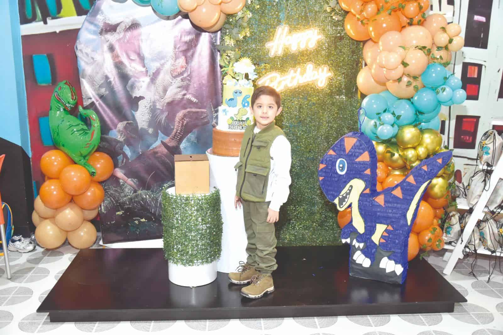 Álvaro cumplió sus 6 años.