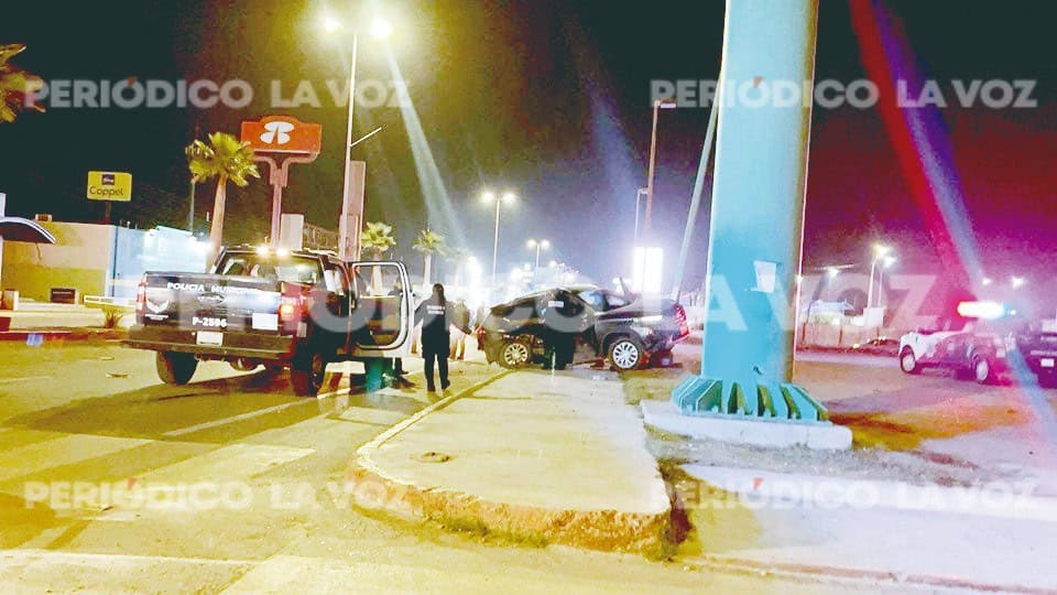 Joven resulta gravemente herido tras accidente provocado por menor de edad.