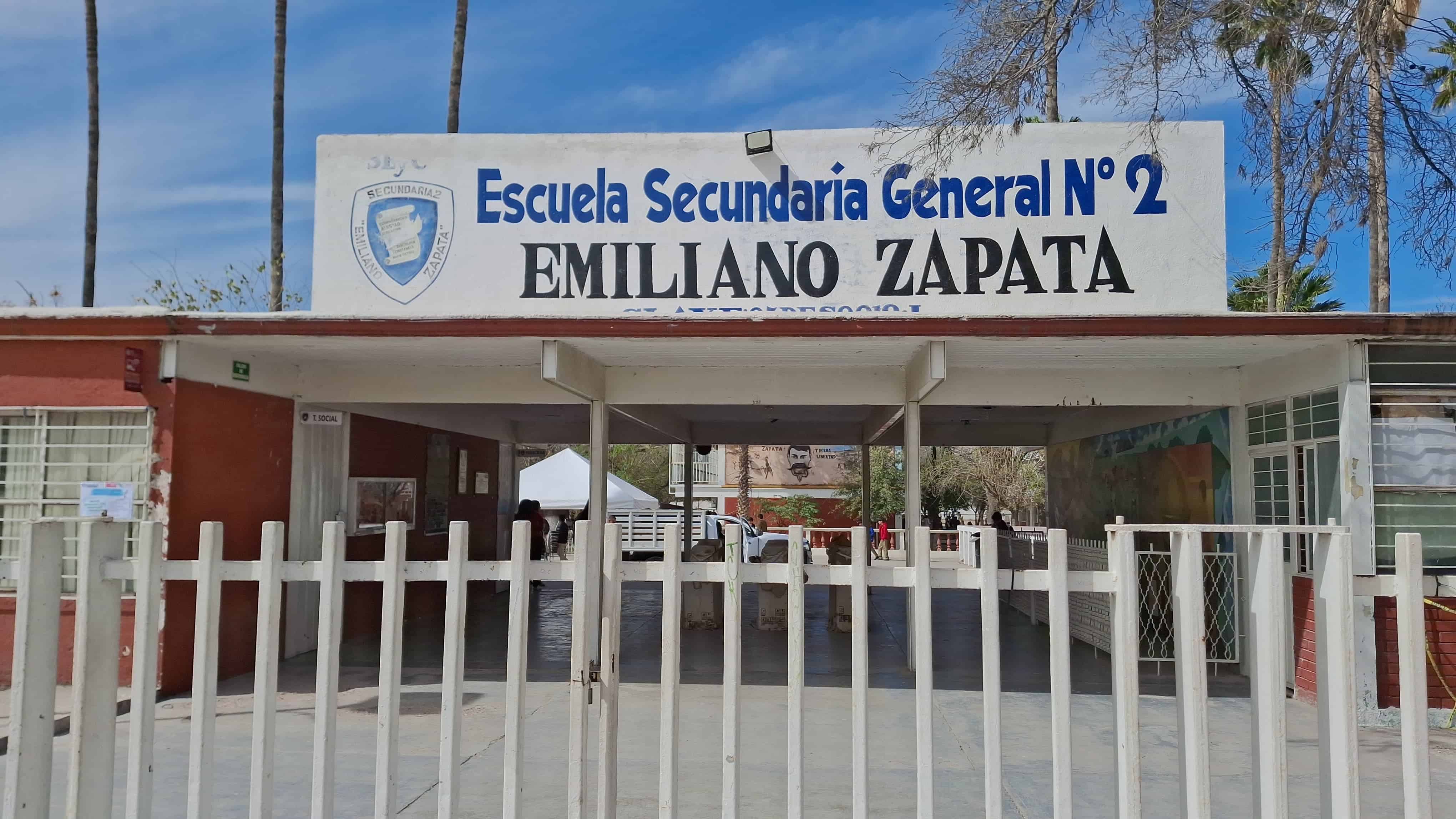 Cinco alumnos de la secundaria Emiliano Zapata fueron enviados a sus casas al ser considerados altamente agresivos.