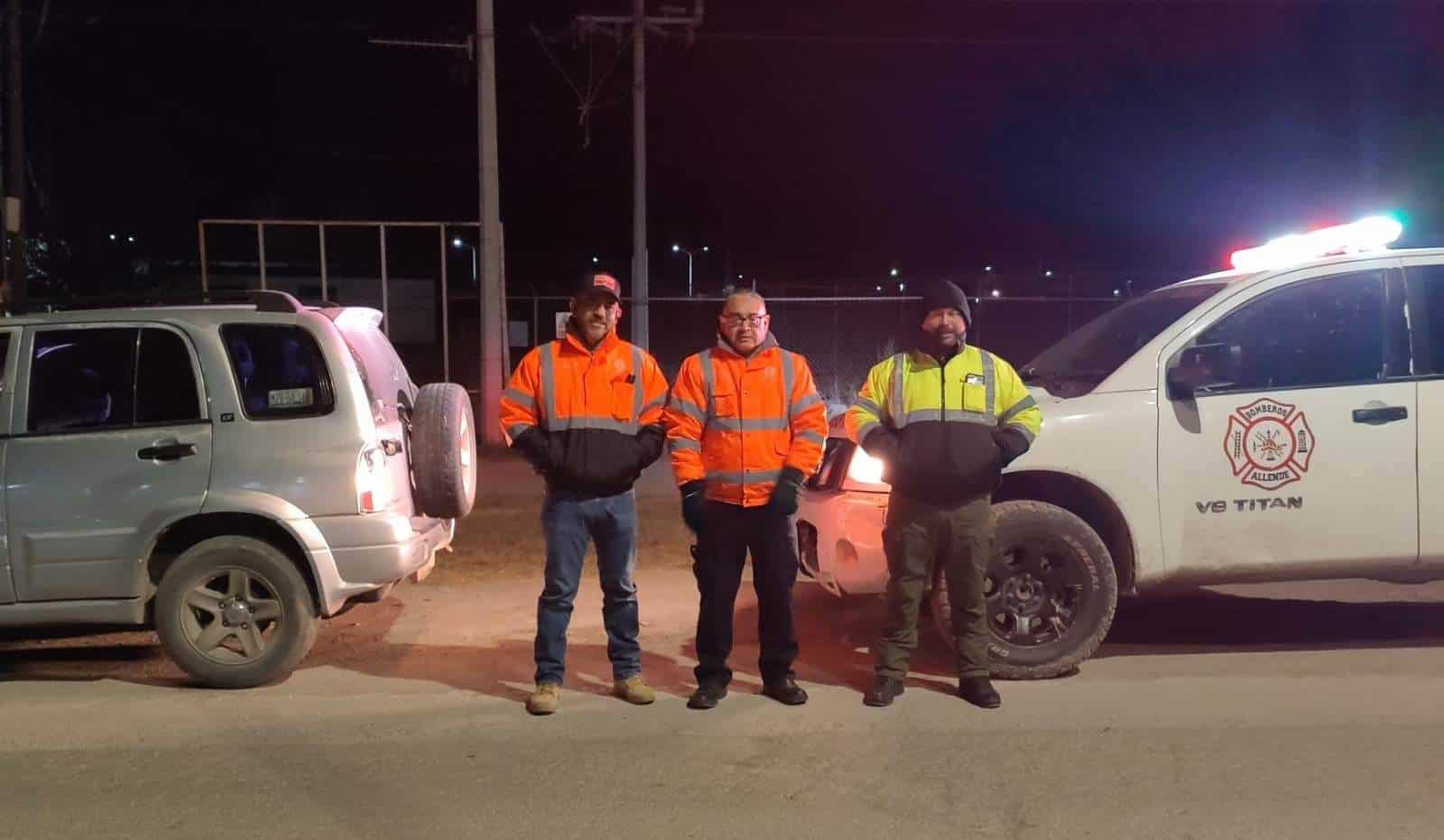 Refuerzan operativos por bajas temperaturas en Cinco Manantiales