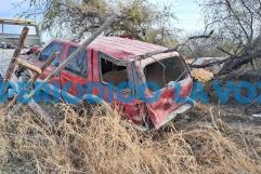 Volcadura en carretera 30 deja a un hombre gravemente herido