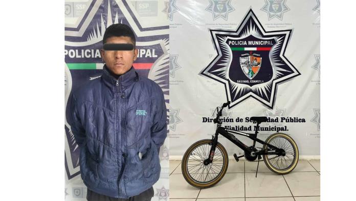 Roba bicicleta para cambiarla por droga