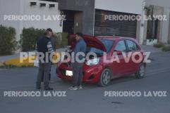 Arreglan accidente en la Santa Mónica