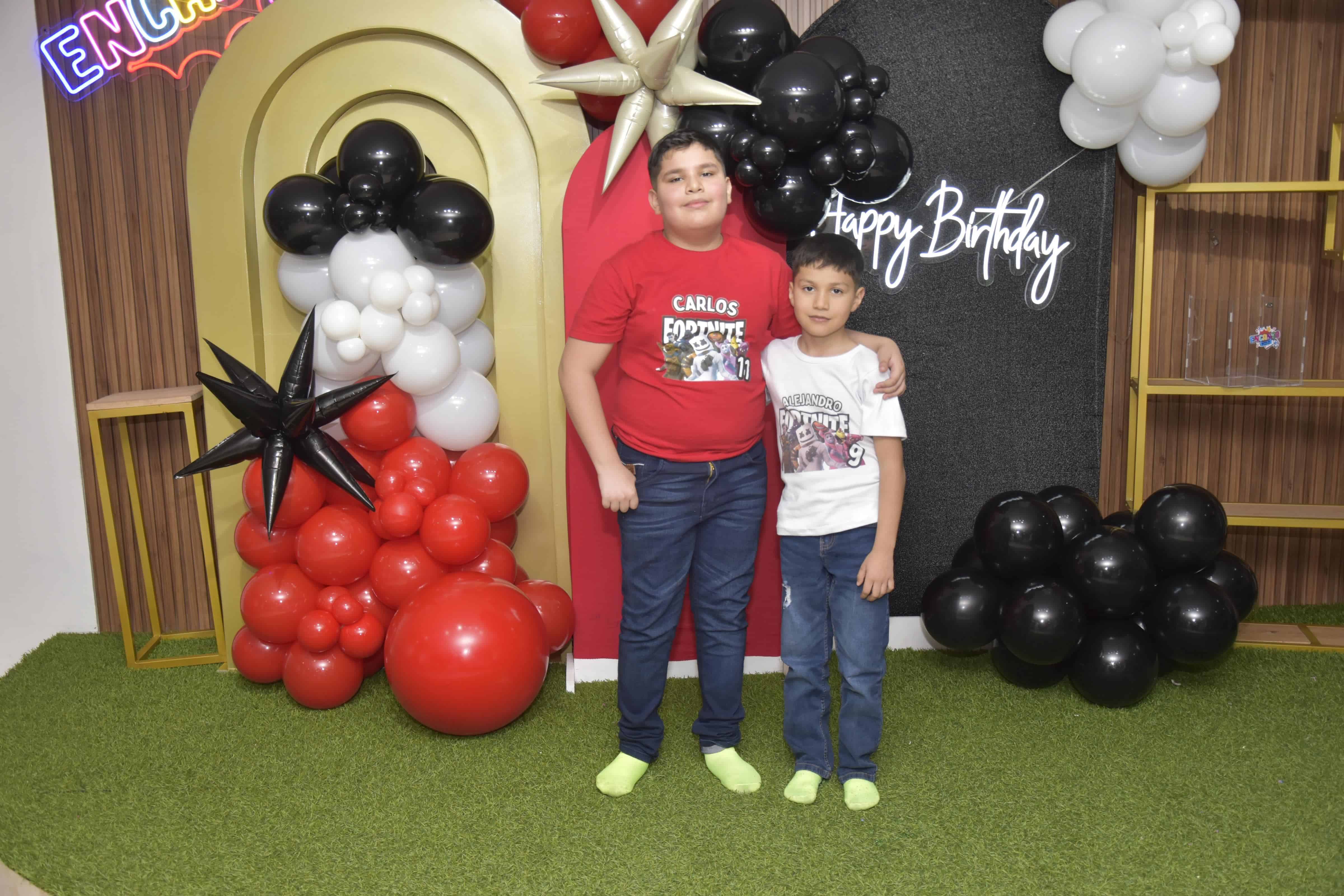 En grande festejaron su cumpleaños.
