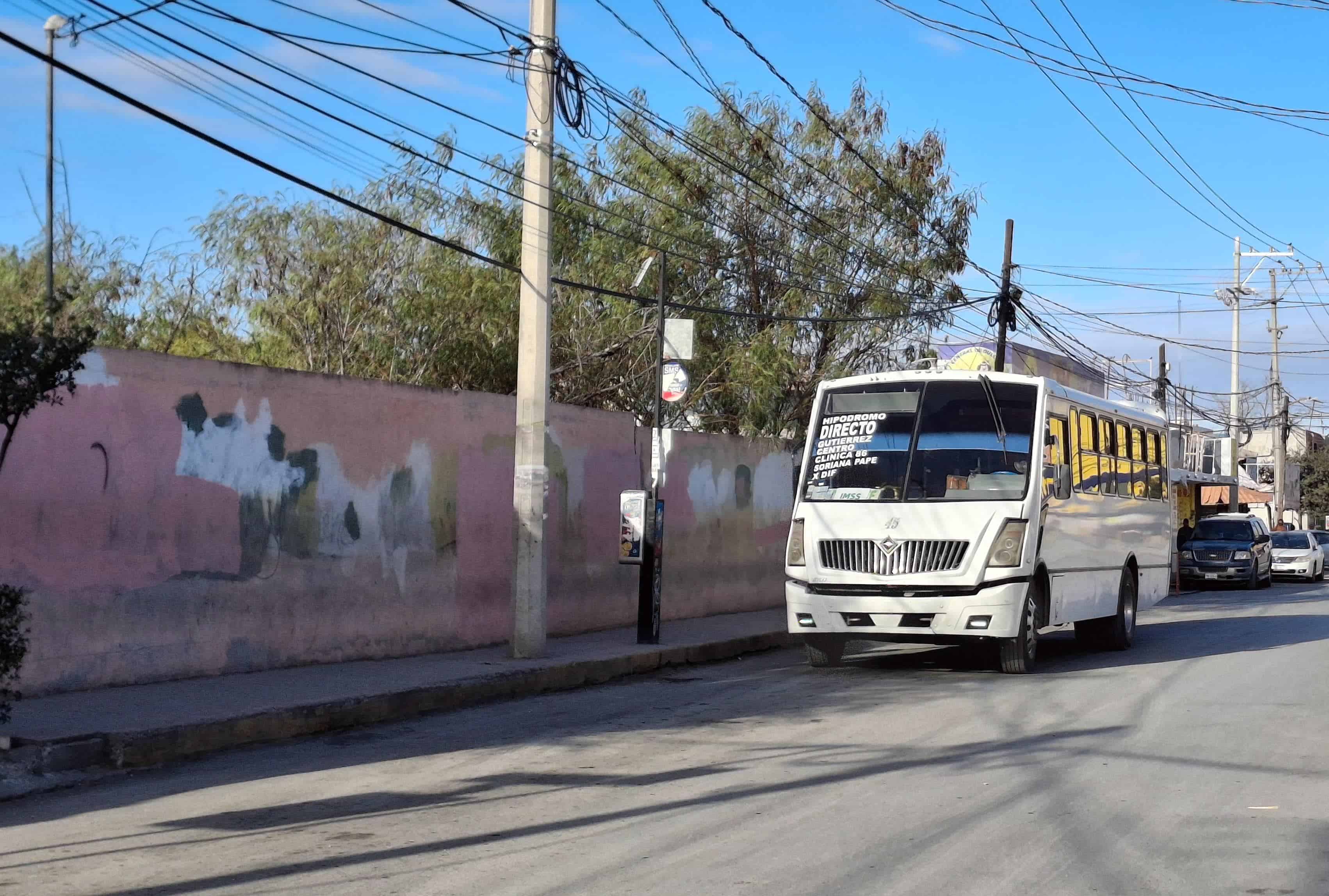 Transporte público en Monclova opera sin seguro que cubra accidentes.