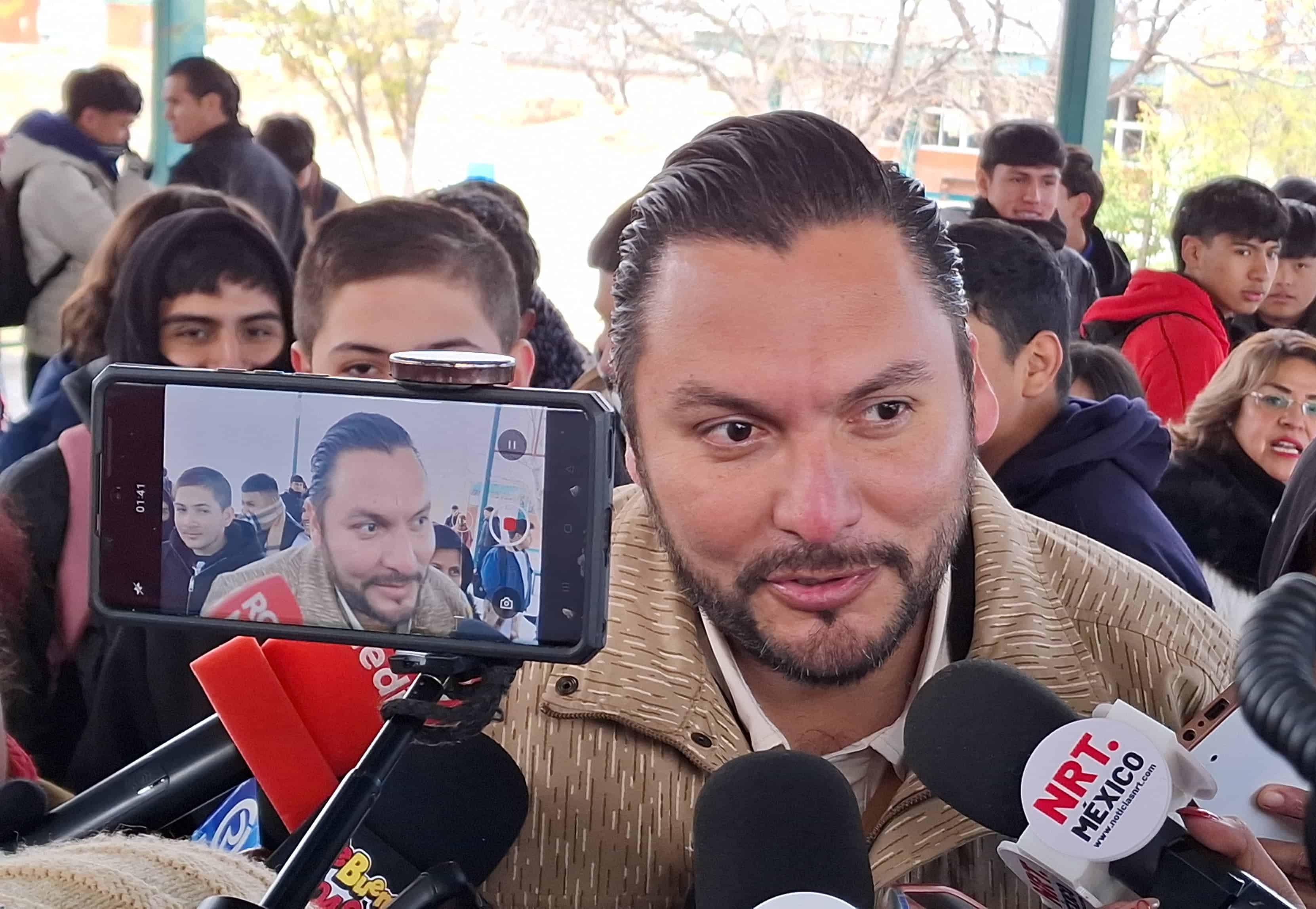 Carlos Villarreal Pérez, alcalde. 