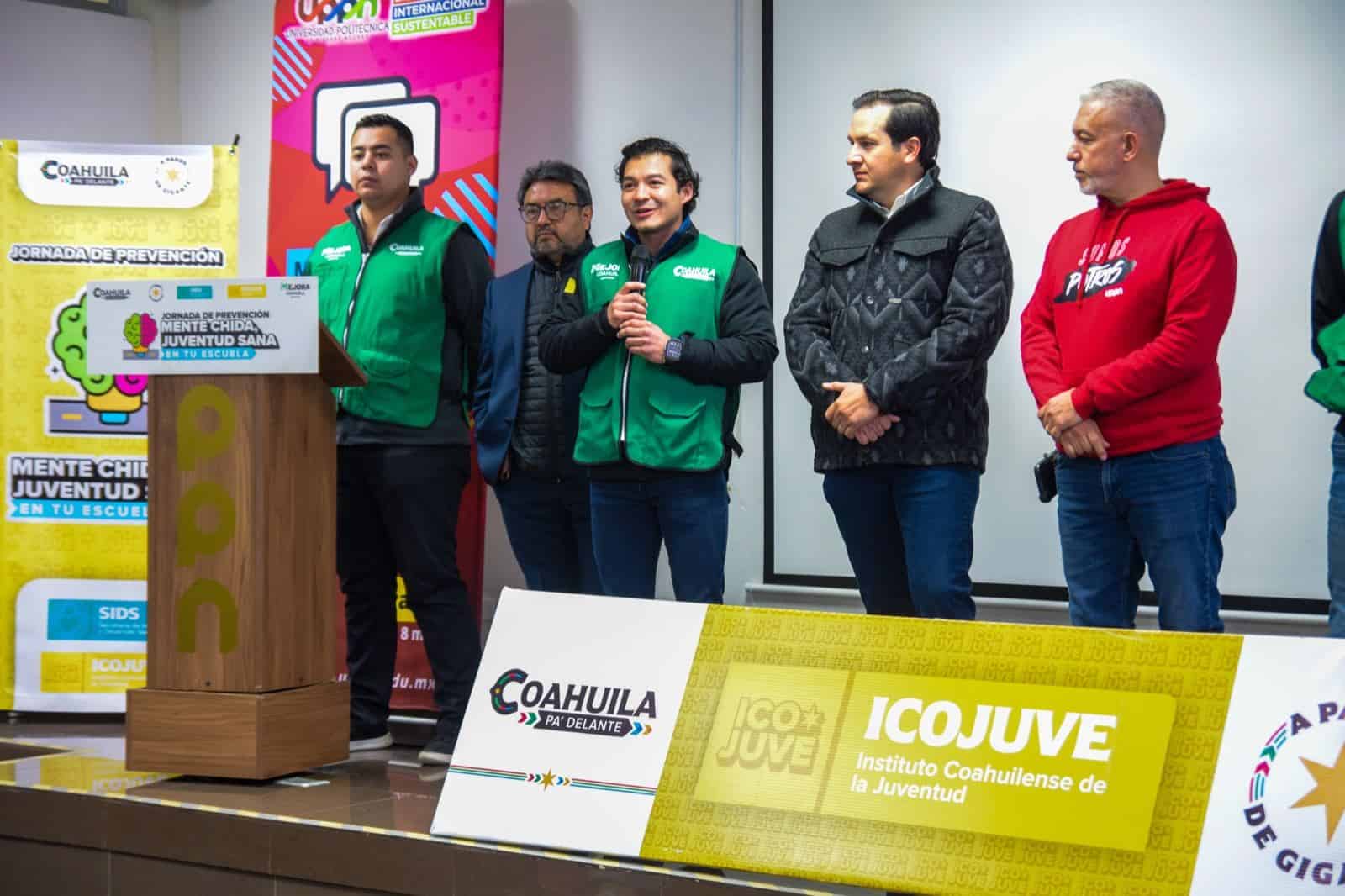 Inicia jornada de prevención "Mente Chida, Juventud Sana" 