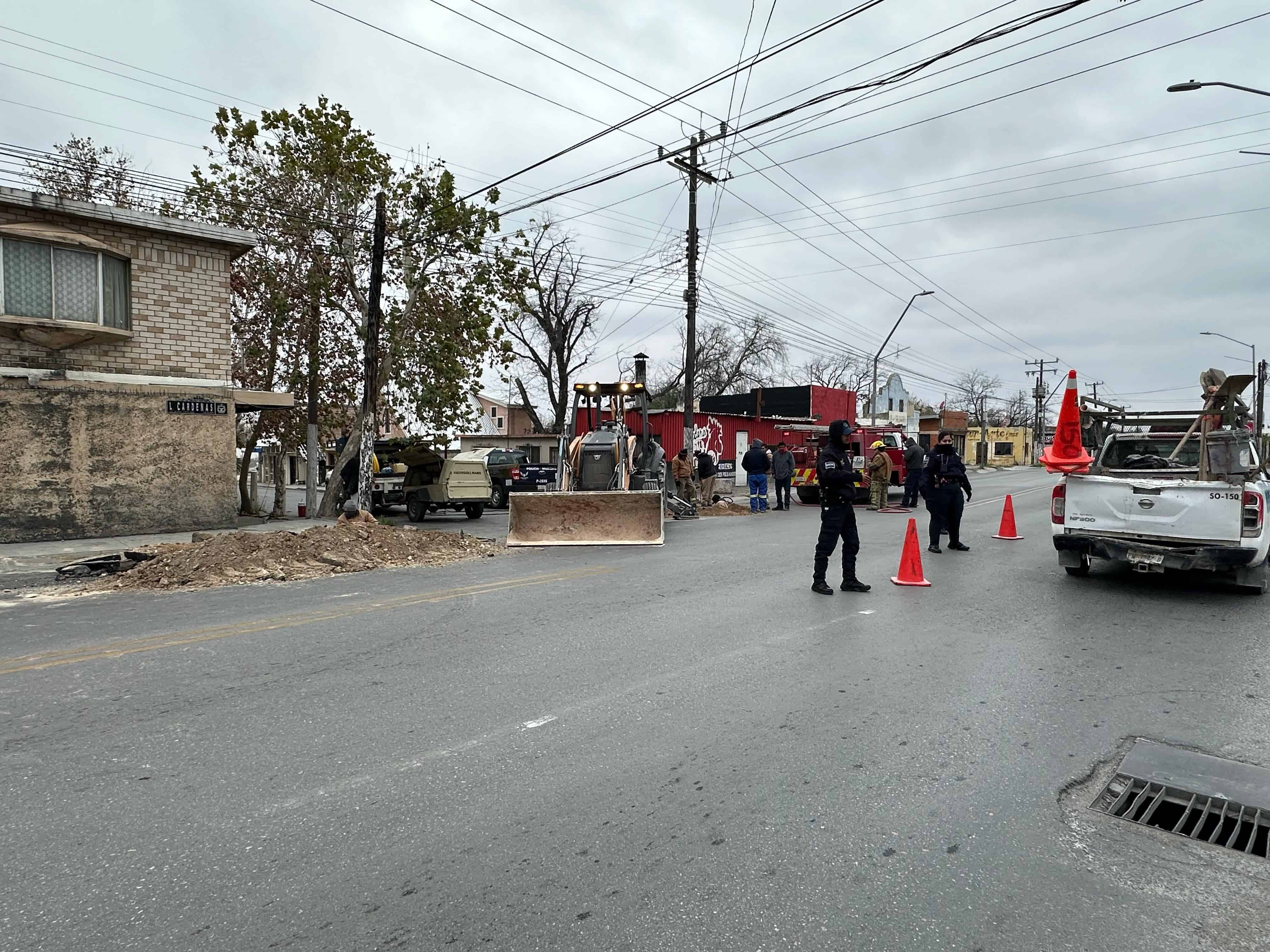 Fuga de Gas Natural  Provoca Evacuaciones en Colonia Buena Vista Sur