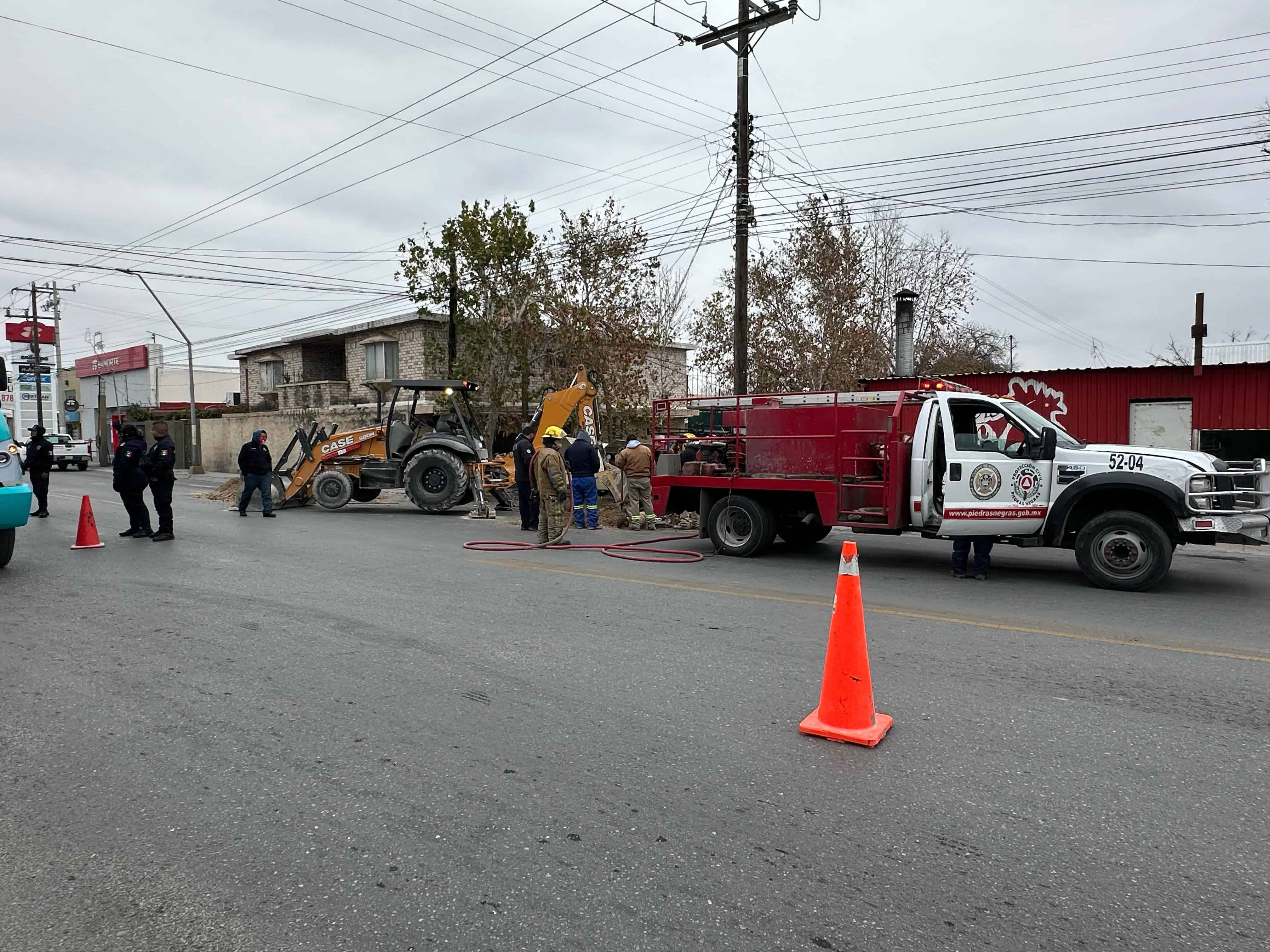 Fuga de Gas Natural  Provoca Evacuaciones en Colonia Buena Vista Sur