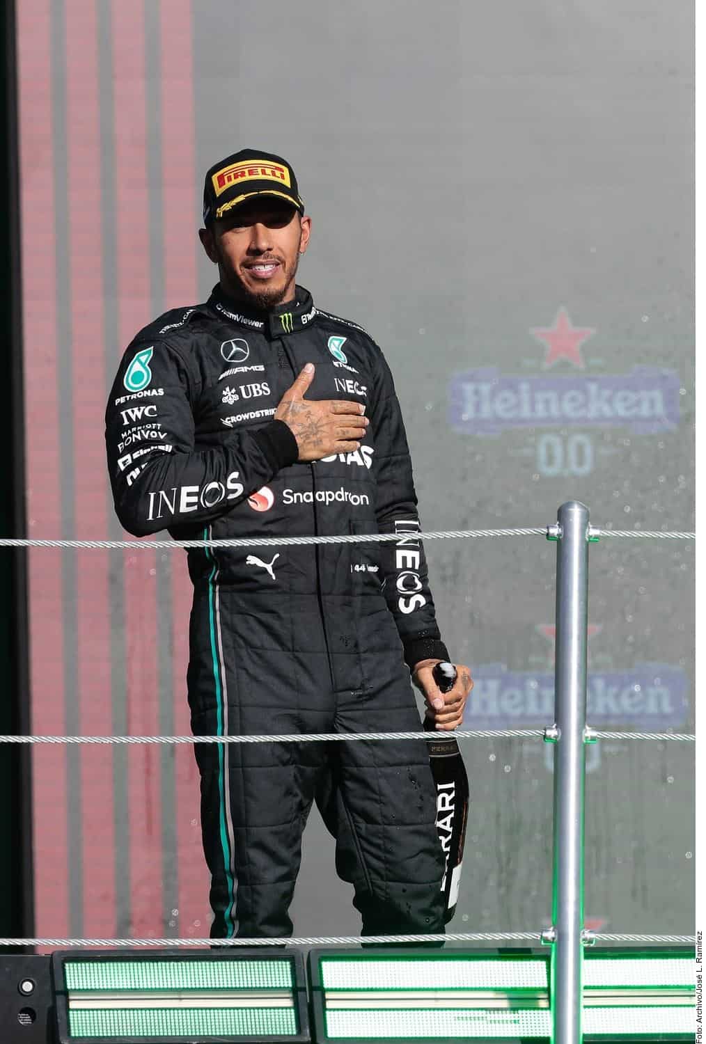 Estoy donde se supone que debo estar.-Hamilton 