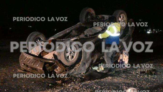 Curva lo hace maromear en la Salinas