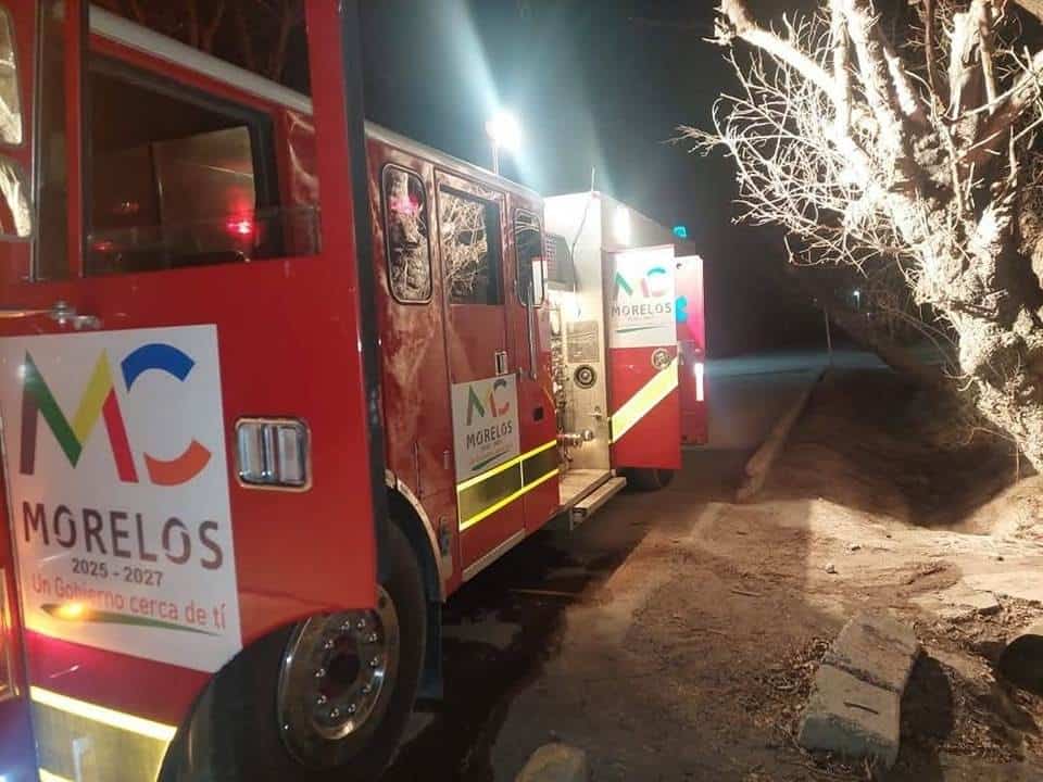 Investigan posible incendio intencional en vivienda de Morelos