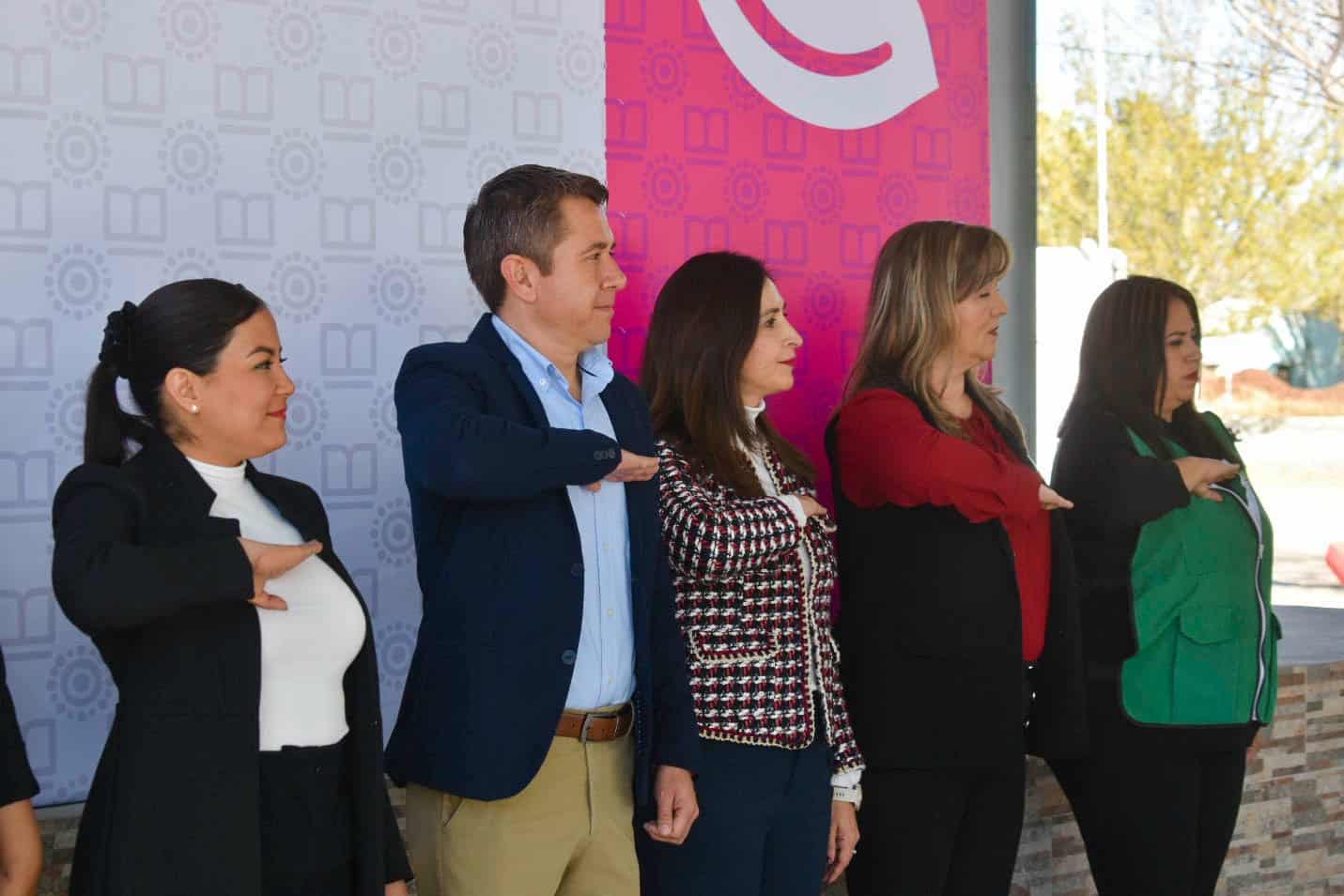 En San Buenaventura, conmemoraron el 85 aniversario de la Bandera.