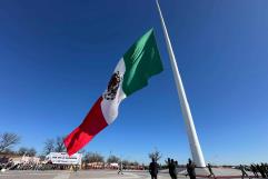 Gobernador Manolo Jiménez Celebra el Día de la Bandera en Piedras Negras