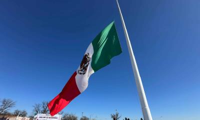 Gobernador Manolo Jiménez Celebra el Día de la Bandera en Piedras Negras