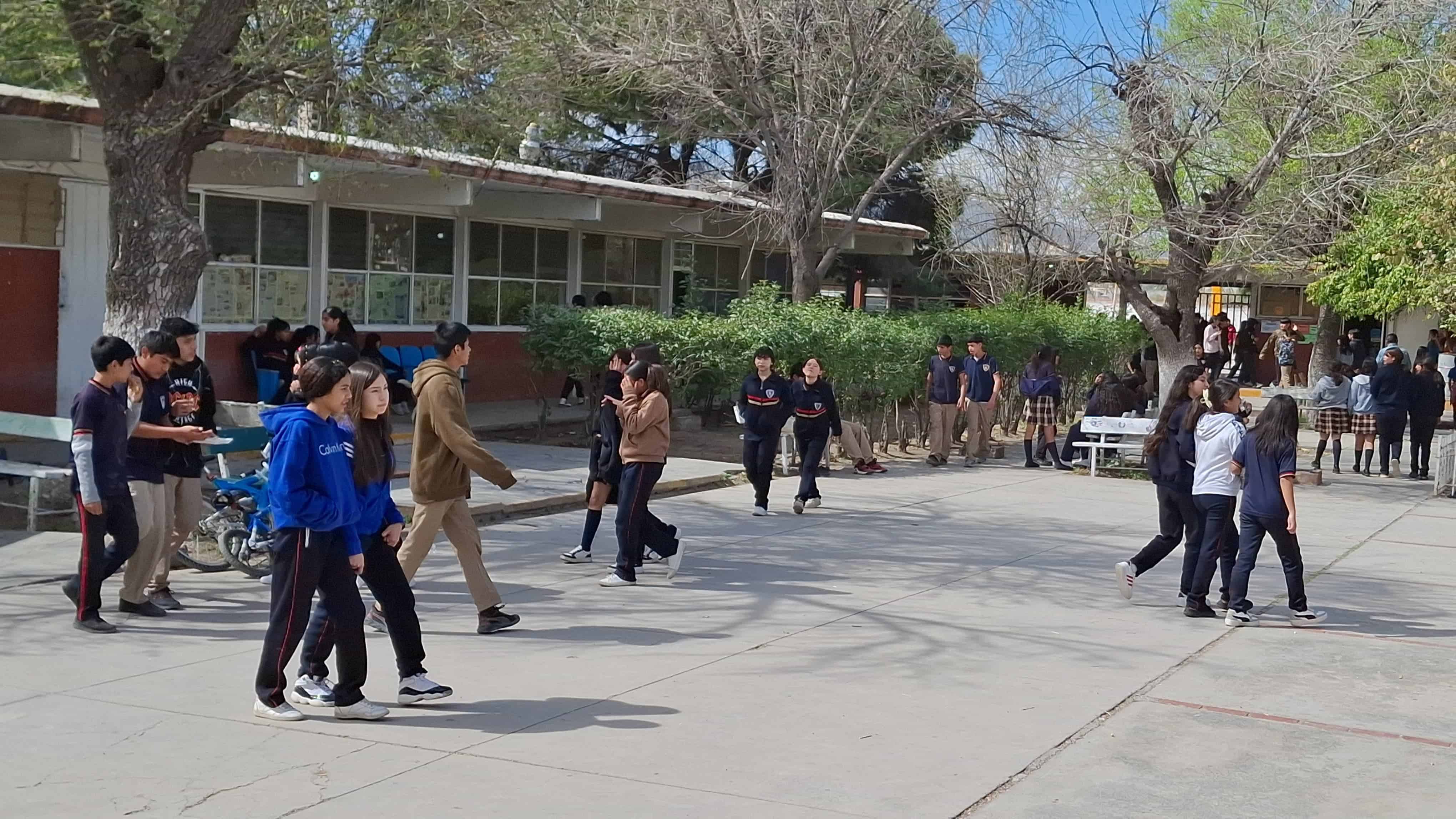 Manifiestan apoyo de los maestros para solucionar el problema de violencia en las escuelas.