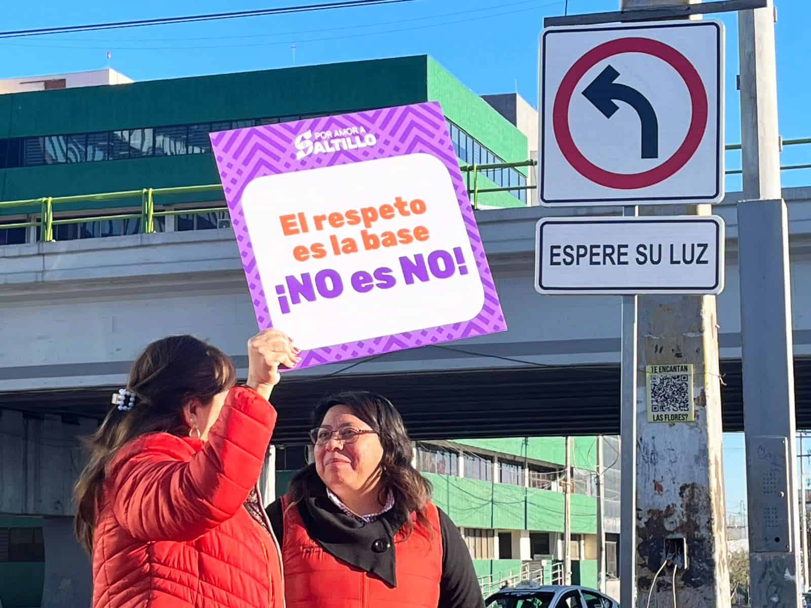 Realizan movilización Naranja en contra de la Violencia