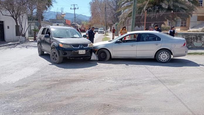 Solo daños materiales arrojó accidente vial