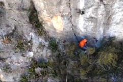 Rescatan a rapelista en la Sierra de Zapalinamé