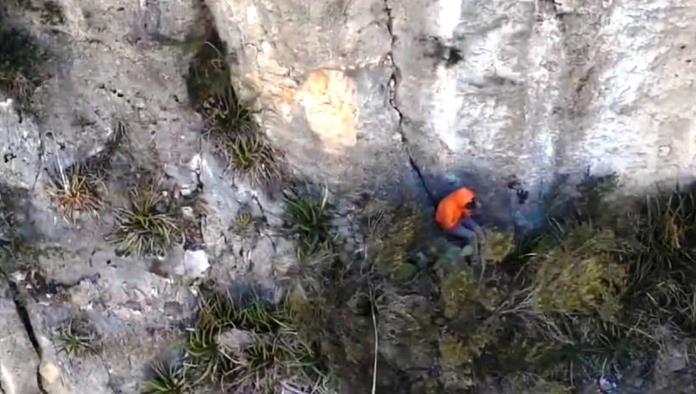 Rescatan a rapelista en la Sierra de Zapalinamé