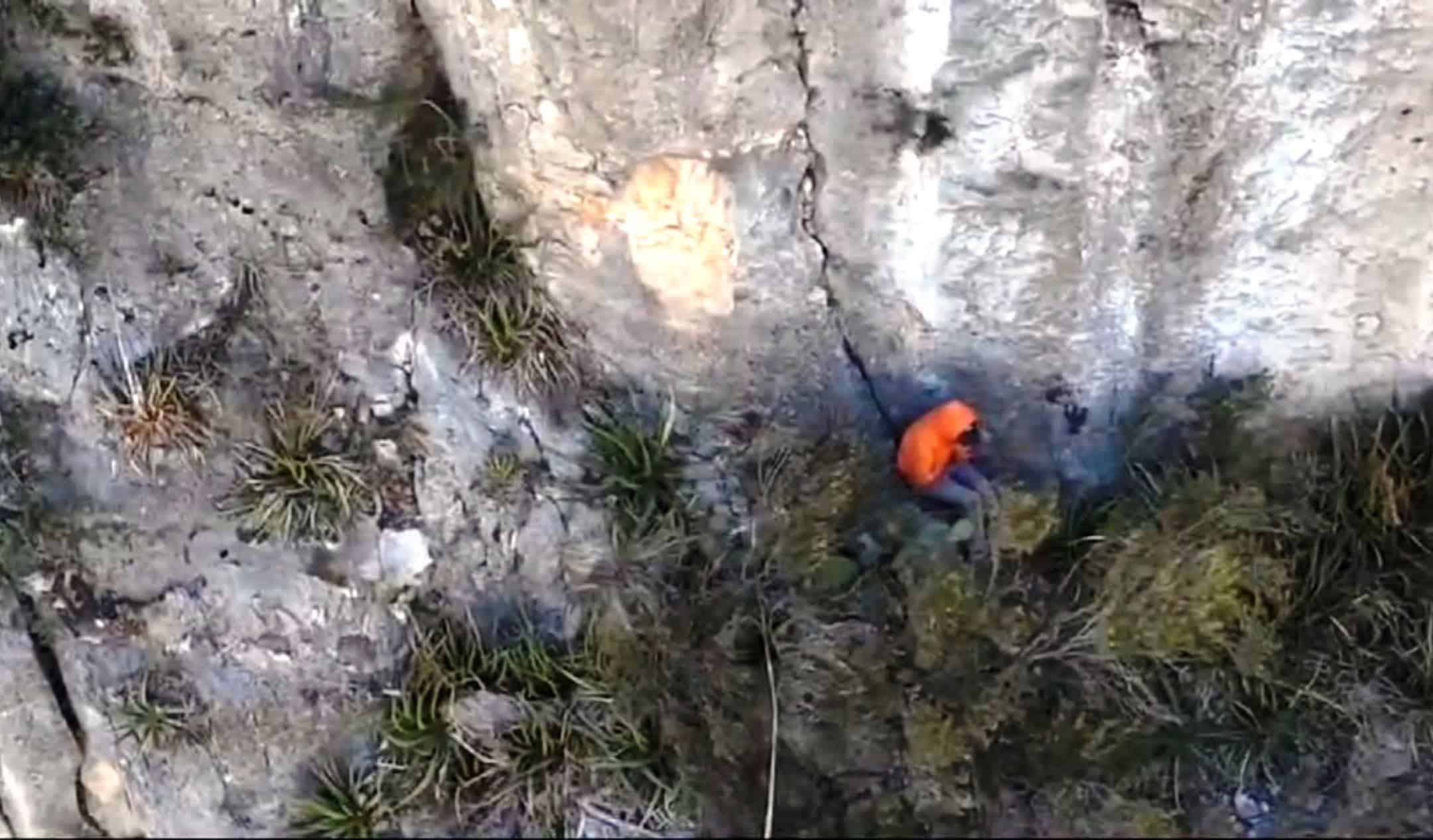 Rescatan a rapelista en la Sierra de Zapalinamé