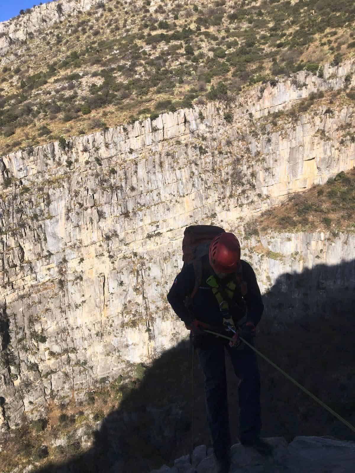 Rescatan a rapelista en la Sierra de Zapalinamé