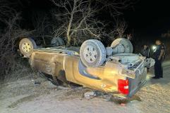 Accidente en camino terracería de Ciudad Acuña deja a conductora lesionada