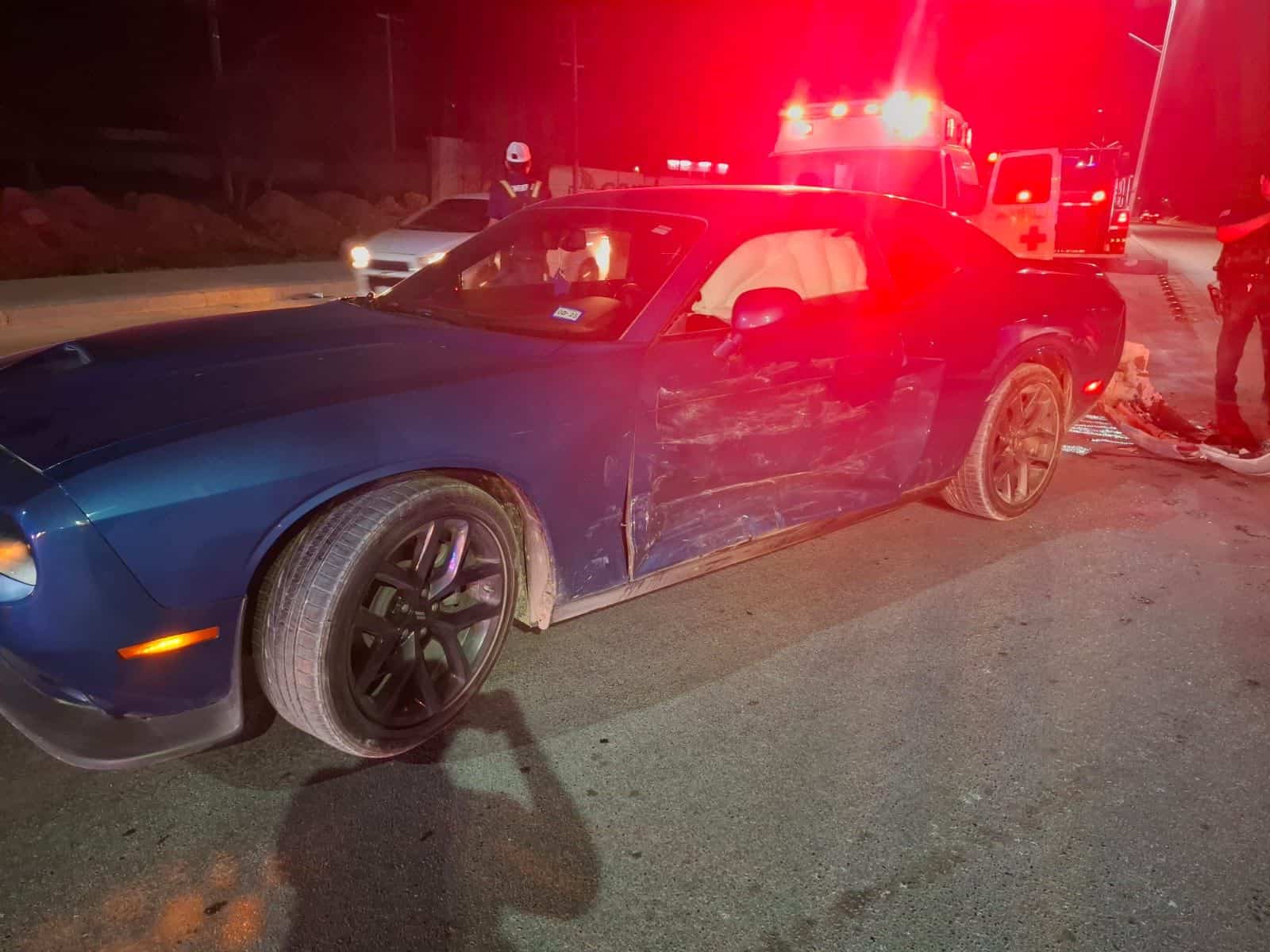 Accidente deja a una persona lesionada tras choque en la colonia Encinos