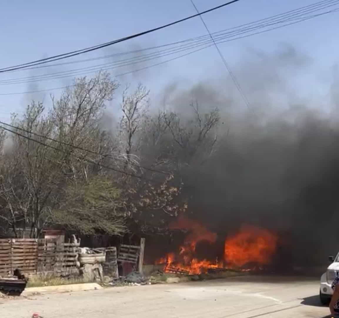 Aumento de incendios en Ciudad Acuña: Fuertes vientos agravan la situación