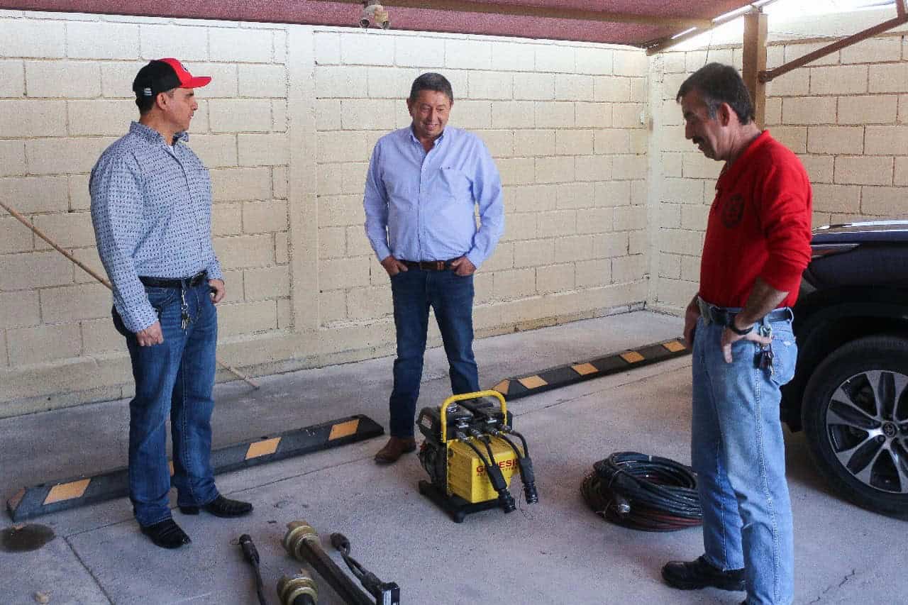 Transportes ODEL Dona Tijeras de la Vida a Bomberos y Protección Civil de Allende