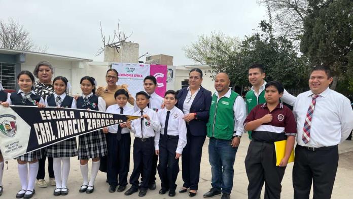 Inician programas Mejora Tu Escuela y Lunes Cívicos en Piedras Negras