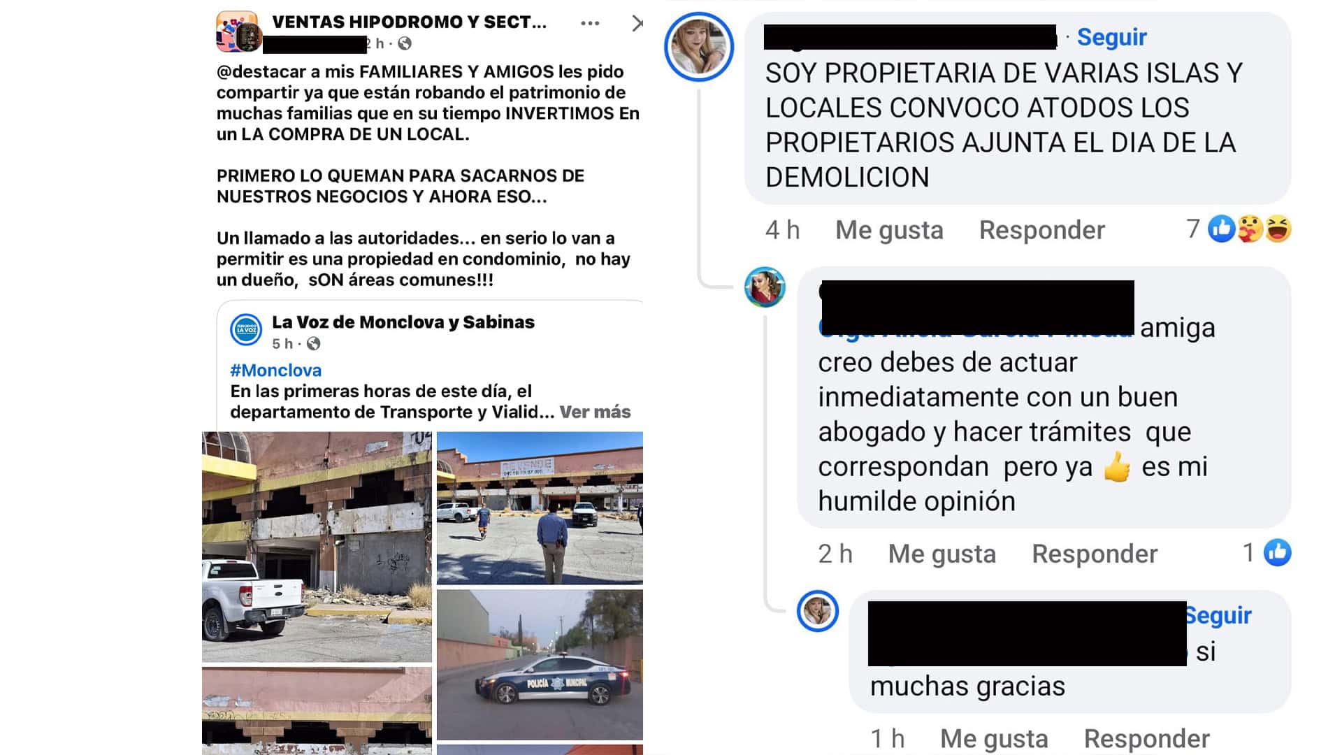 Convocan a manifestación contra demolición de antiguo Merco.