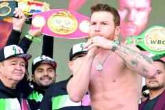 Canelo mostró sus armas