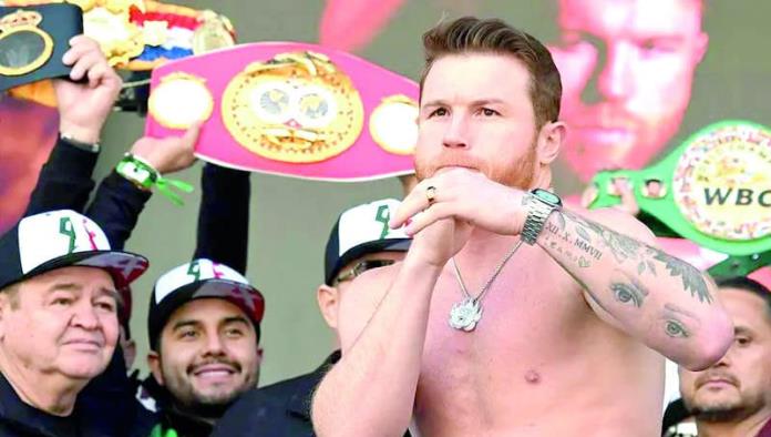 Canelo mostró sus armas