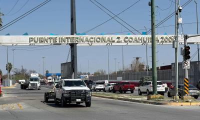 Se Registraron Largas Filas a Eagle Pass en el Puente 2 