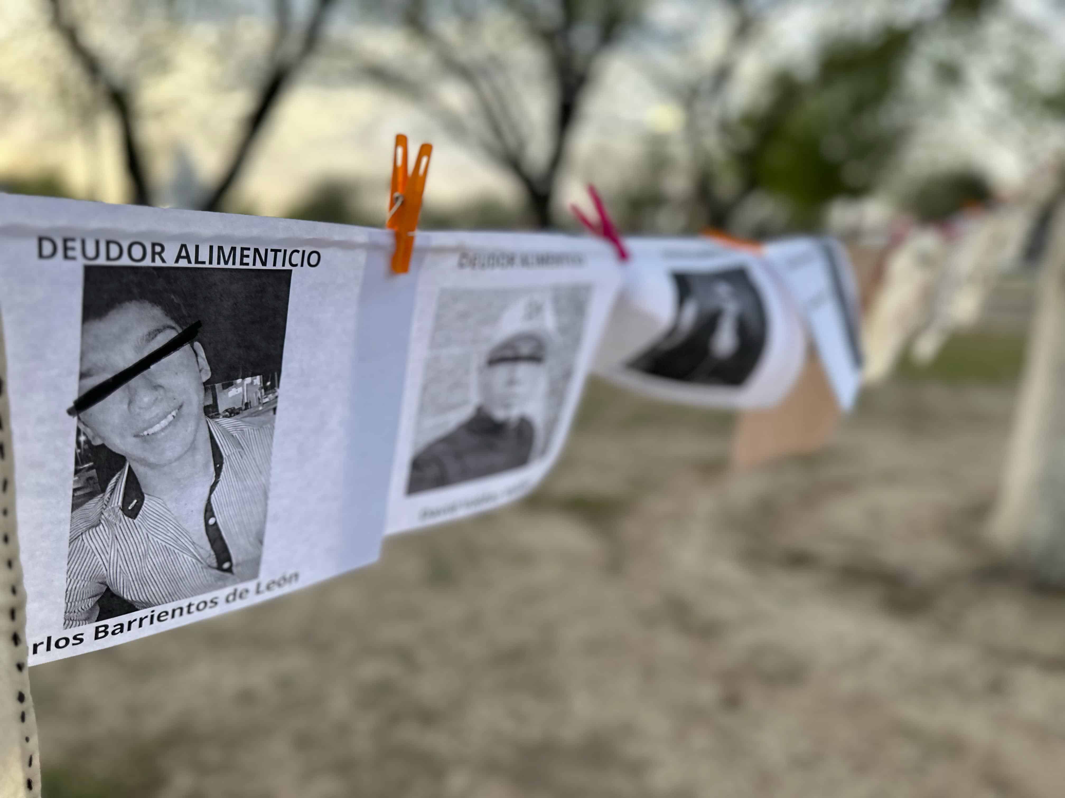 Exhiben a DEUDORES ALIMENTICIOS y Desaparecidos en la Macroplaza de Piedras Negras