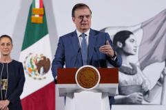 Ebrard seguirá negociando con Trump para suspender aranceles