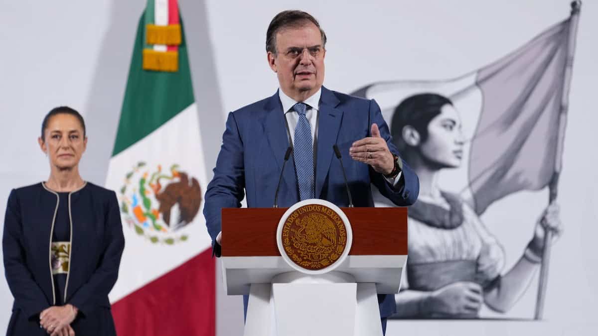 Ebrard seguirá negociando con Trump para suspender aranceles