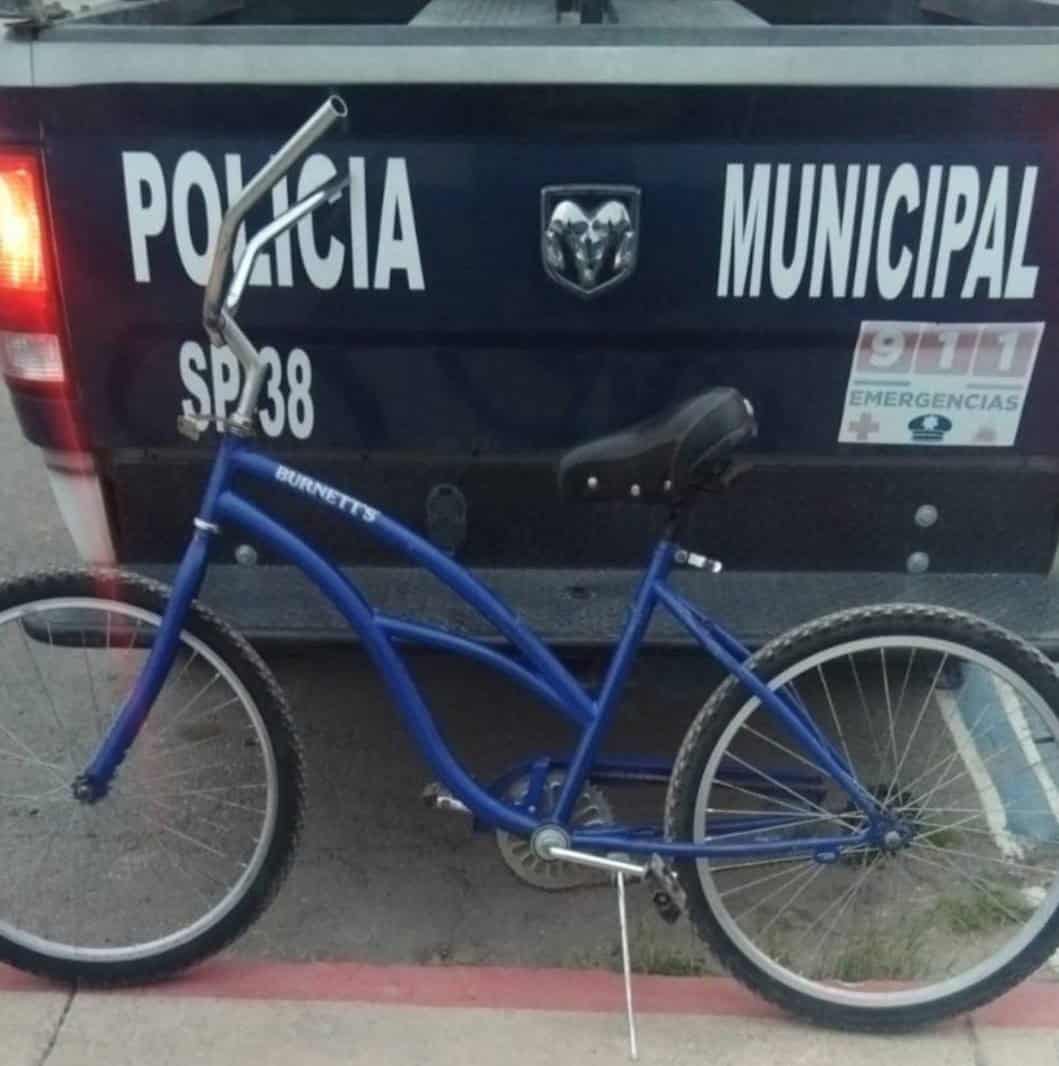 Detienen a Sujeto por Robo de Bicicleta en el Sector Aeropuerto de Nava