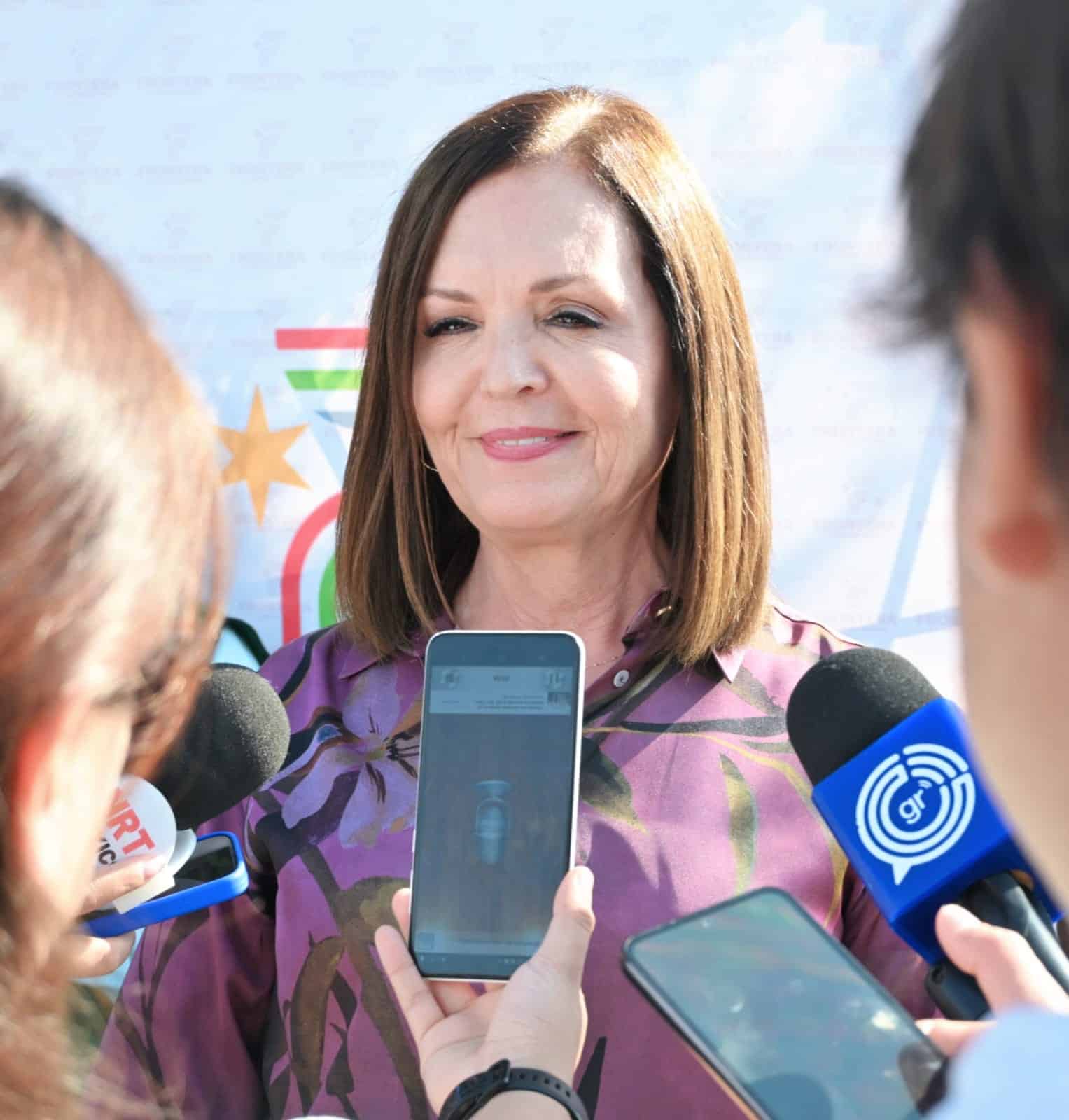 “Poco a poco vamos a fortalecer la seguridad en nuestro municipio”, dijo la alcaldesa Sara Irma Pérez Cantú.