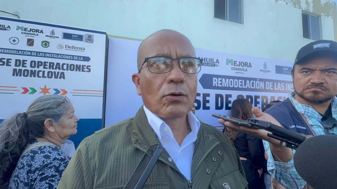 El secretario de Seguridad Pública de Coahuila, Hugo Eduardo Gutiérrez Rodríguez