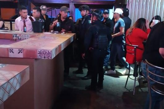 Realizan operativo de seguridad en bares y cantinas de Nava