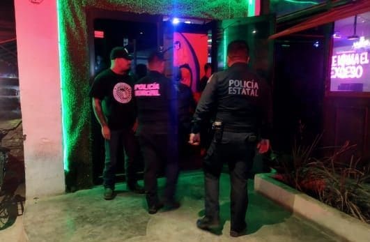 Realizan operativo de seguridad en bares y cantinas de Nava