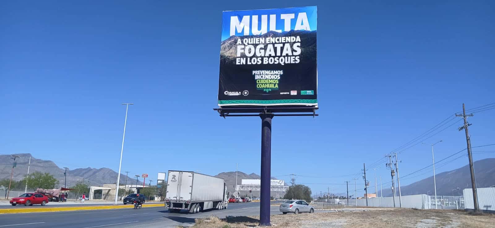 Instalan panorámicos para evitar incendios