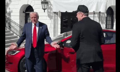 Trump amenaza a quienes protesten contra Tesla y Elon Musk