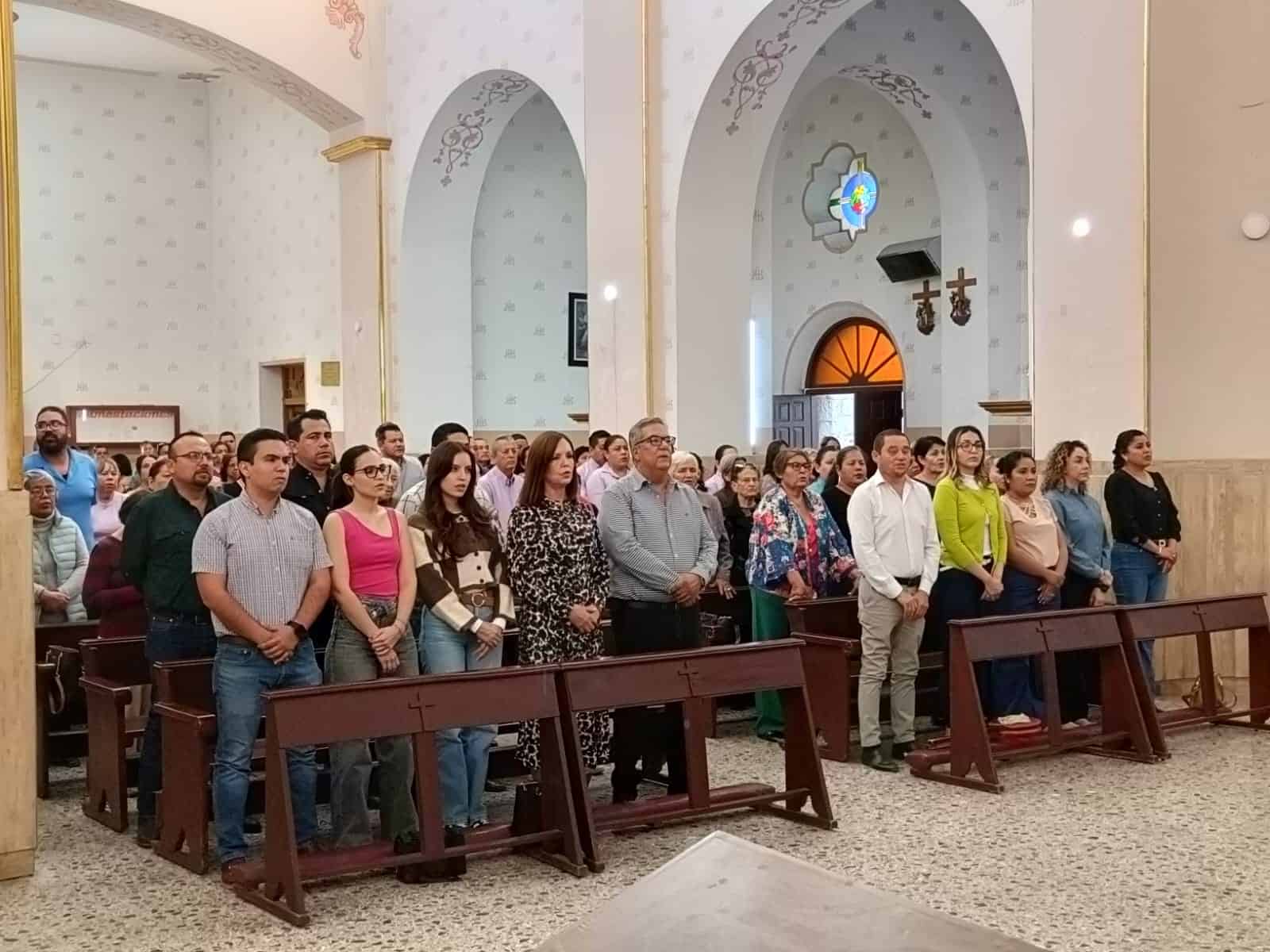 Autoridades pidieron ante Dios lo mejor para Frontera que está de aniversario.