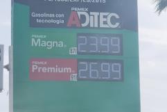 Homologan precio de gasolina